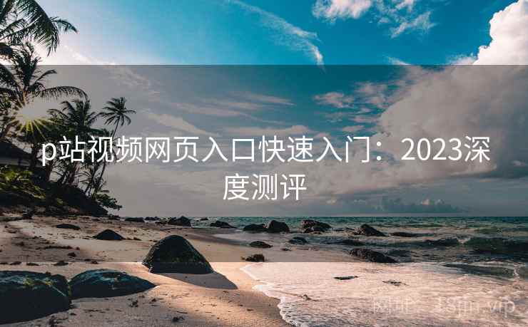 p站视频网页入口快速入门：2023深度测评