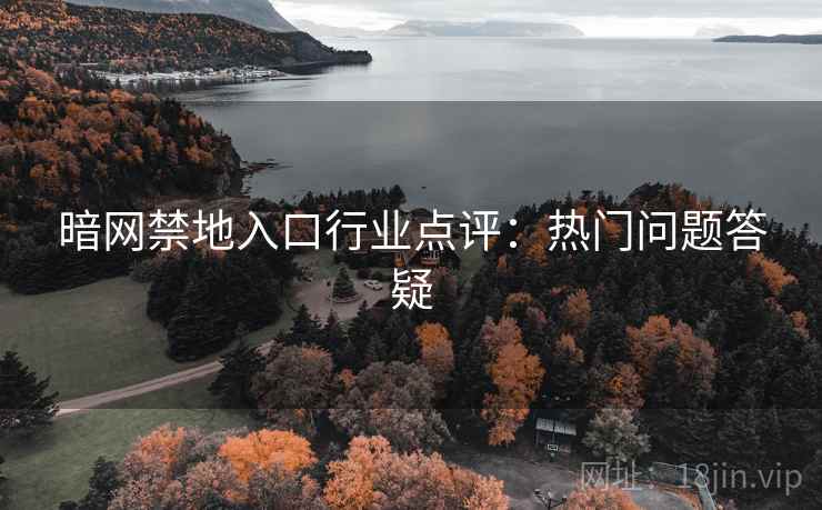 暗网禁地入口行业点评：热门问题答疑
